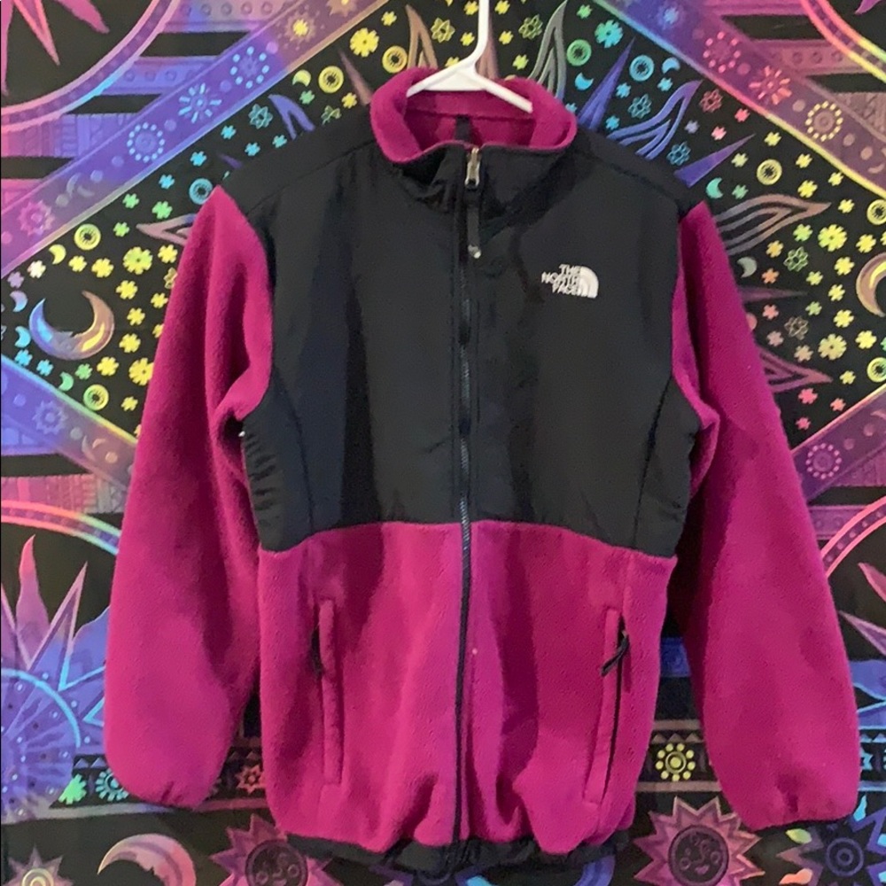 XL Maroon Northface Fleece Jacket